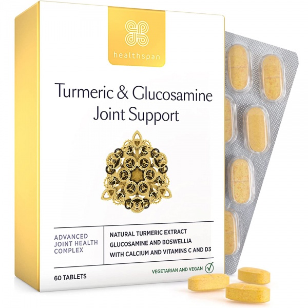 Healthspan Turmeric & Glucosamine Joint Support 60 Tablets