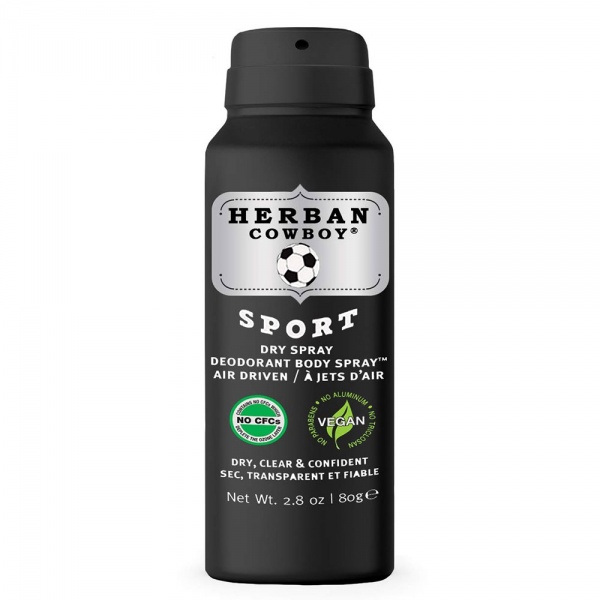 Herban Cowboy Sport Dry Spray 80g