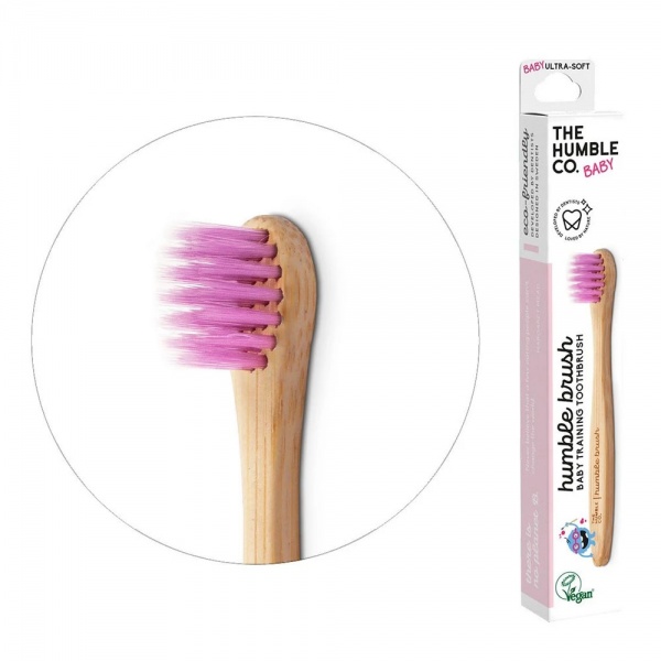 Humble Brush Kids Purple Ultra Soft Bristles Toothbrush