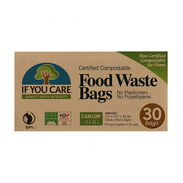 If You Care Certified Compostable Food Waste Bags 30 Bags