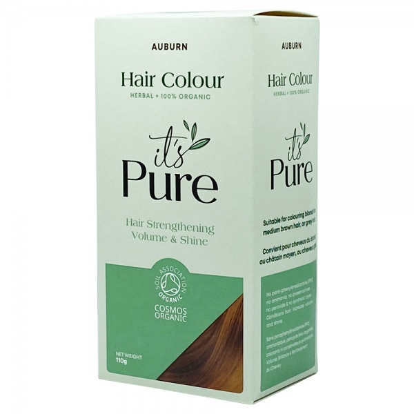 It's Pure Organics Herbal Hair Colour - Auburn 110g