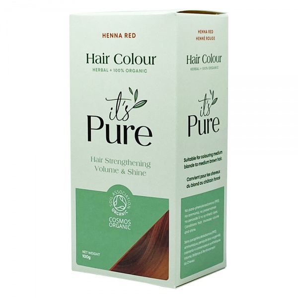 It's Pure Herbal Hair Colour - Henna Red 100g