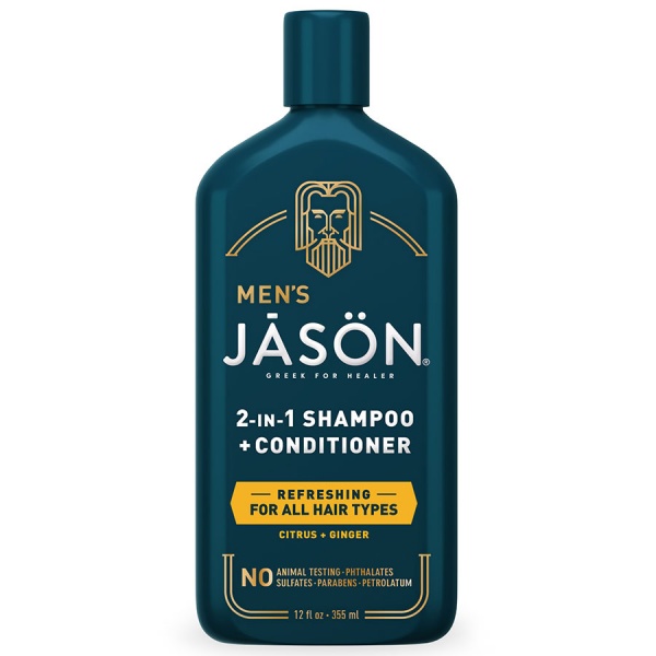 Jason Mens Refreshing 2-in-1 Shampoo and Conditioner 355ml