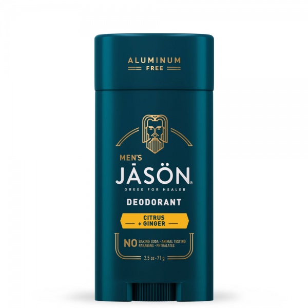 Jason Mens Citrus and Ginger Deodorant Stick 71g