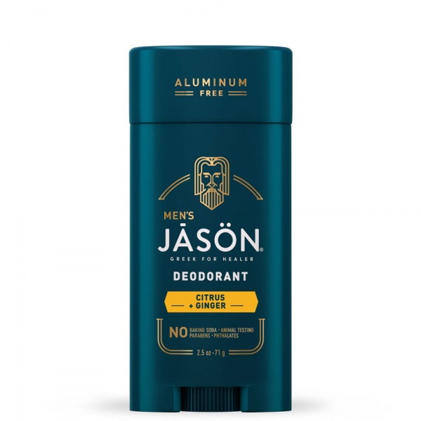 Jason Mens Citrus and Ginger Deodorant Stick 71g