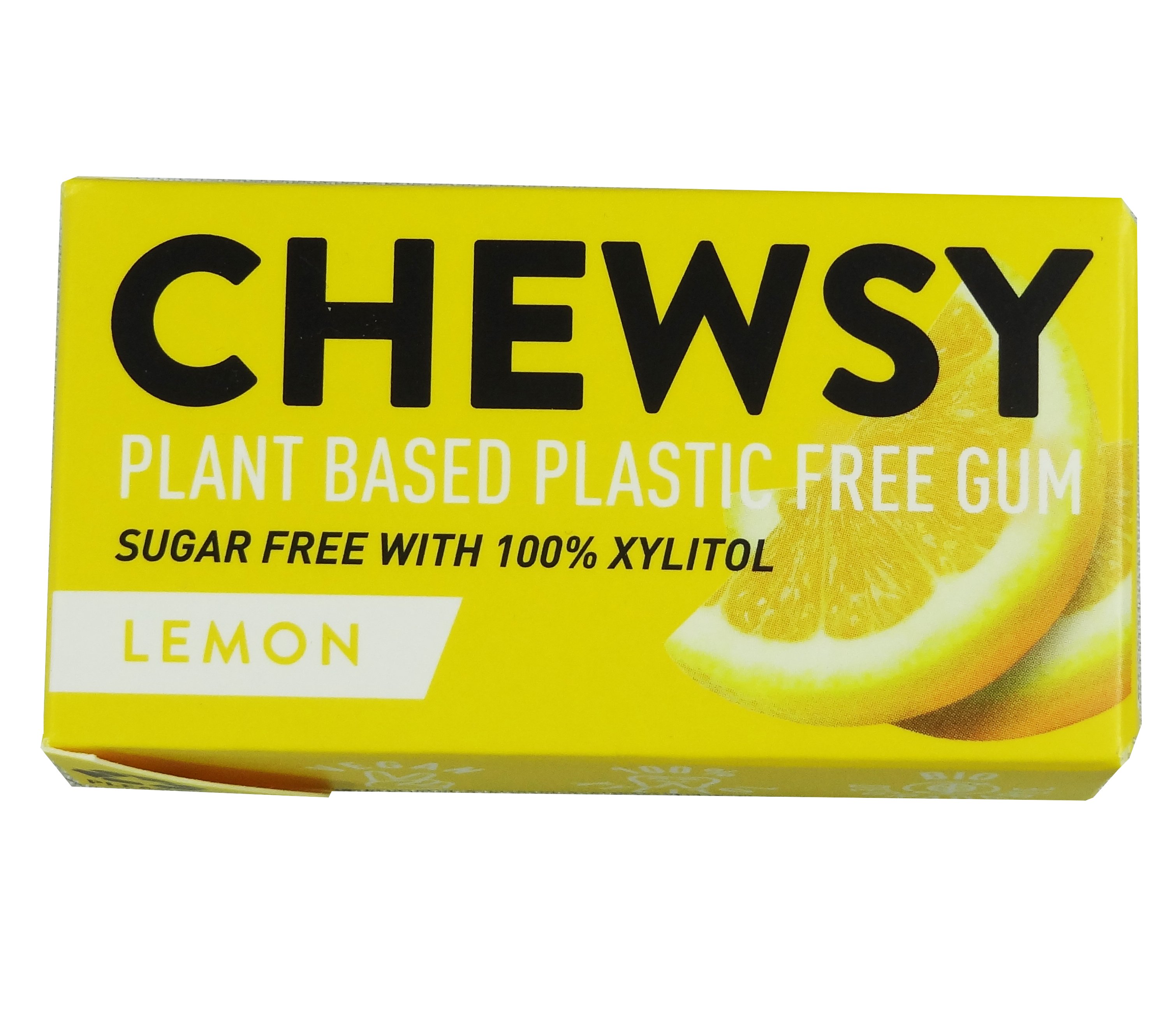Chewsy Sugar Free Lemon Chewing Gum 15g