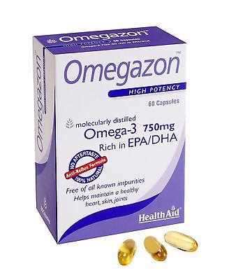 HealthAid Omegazon (Omega 3 Fish Oil) Blister 60 Capsules
