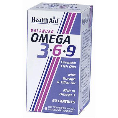 HealthAid Omega 3-6-9 Esseential Fish Oil 60 Capsules