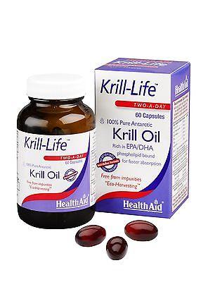 HealthAid Krill-Life Krill Oil 60 Capsules