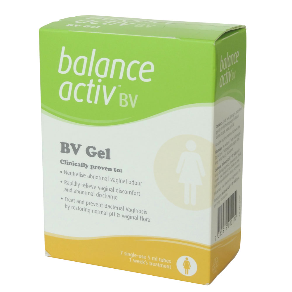 Balance Activ BV Vaginal Gel 7 Single Use Packs
