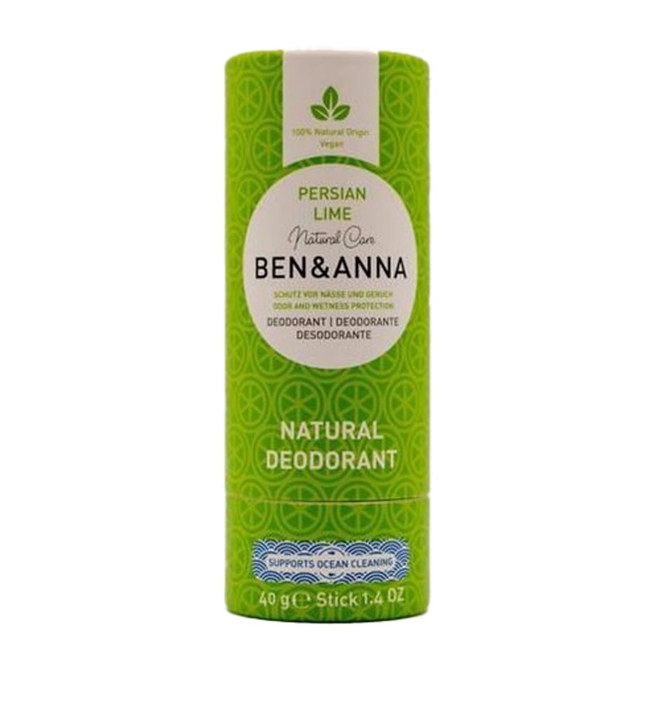 Ben & Anna Natural Deodorant stick Persian Lime 40g