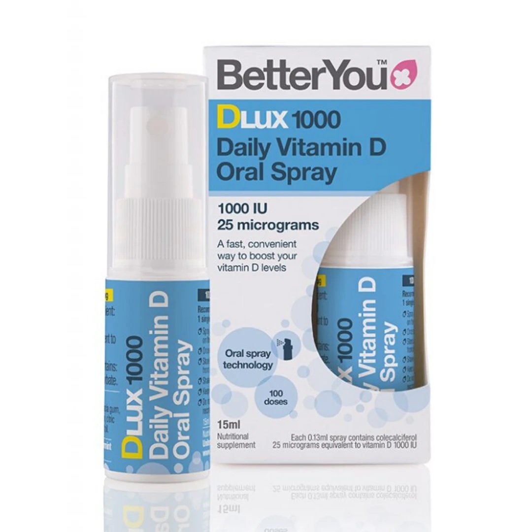 BetterYou DLux 1000 Daily Vitamin D Oral Spray 15ml
