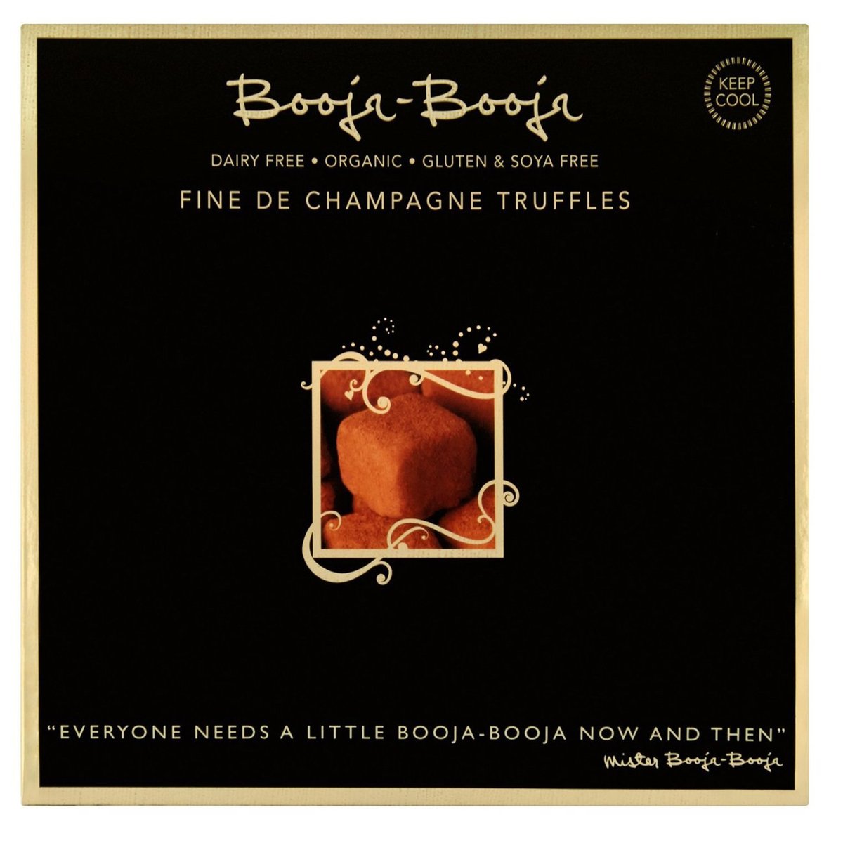 Booja-Booja Dairy Free Fine de Champagne Chocolate Truffles 138g