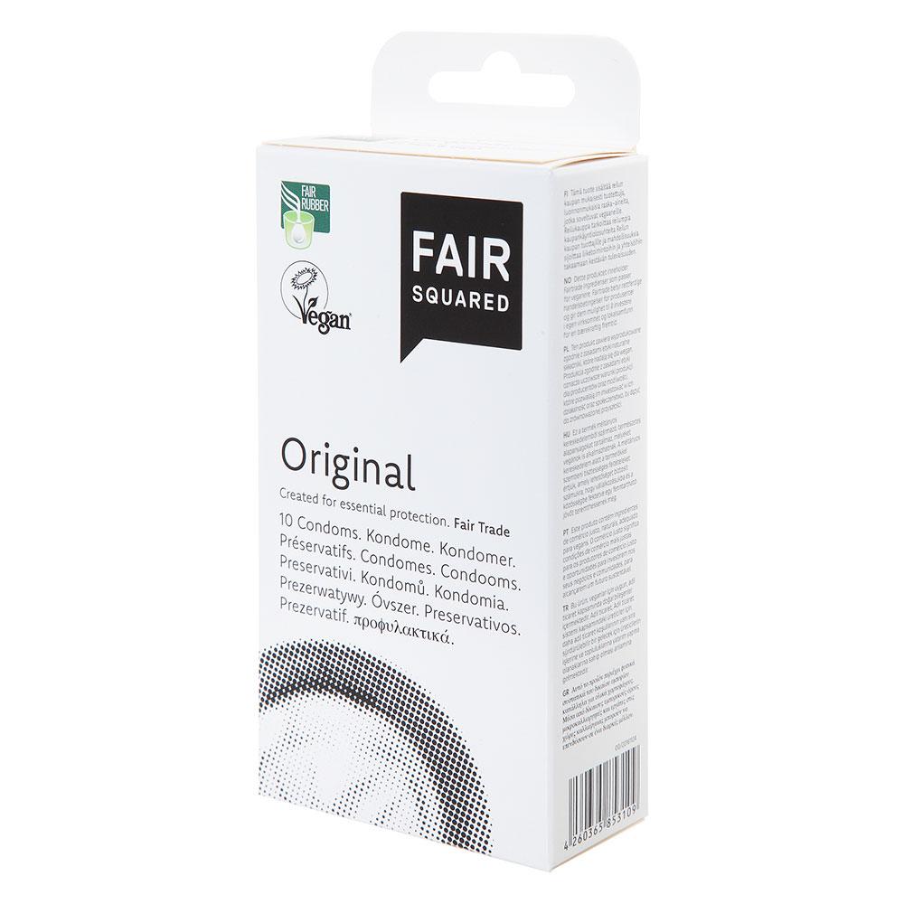 Fair Squared Vegan Condoms - Original - 10pc