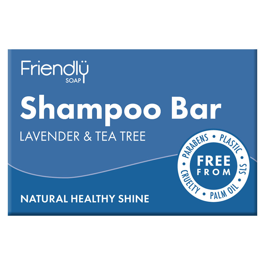 Friendly Soap Lavender & Tea Tree Shampoo Bar 95g
