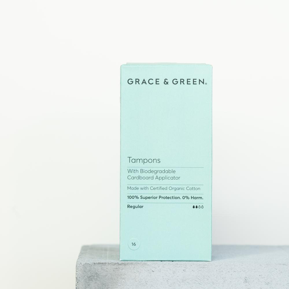 Grace & Green Tampons with Applicator Regular 16s