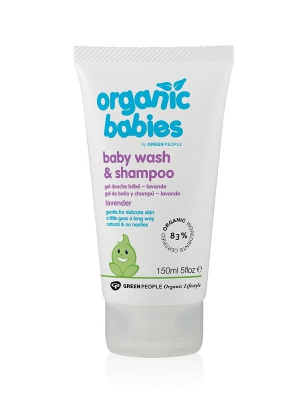 Green People Organic Babies Lavender Baby Wash & Shampoo 150ml