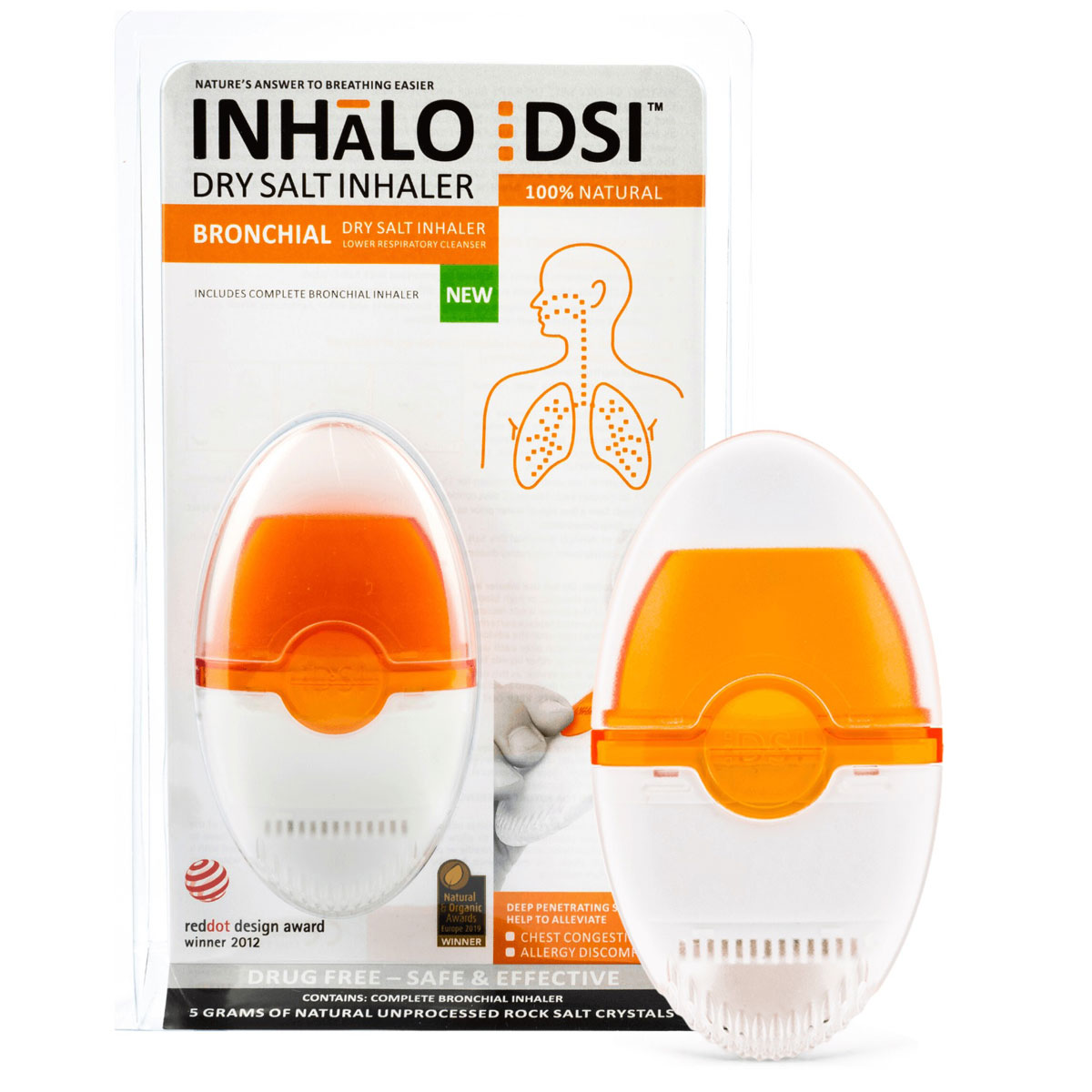 Inhalo DSI Dry Salt Inhaler - Bronchial