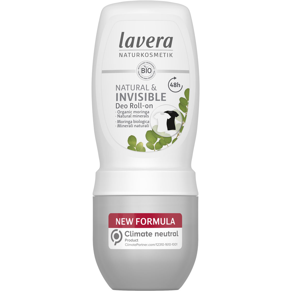 Lavera Natural and Invisible Deodorant Roll On - 50ml