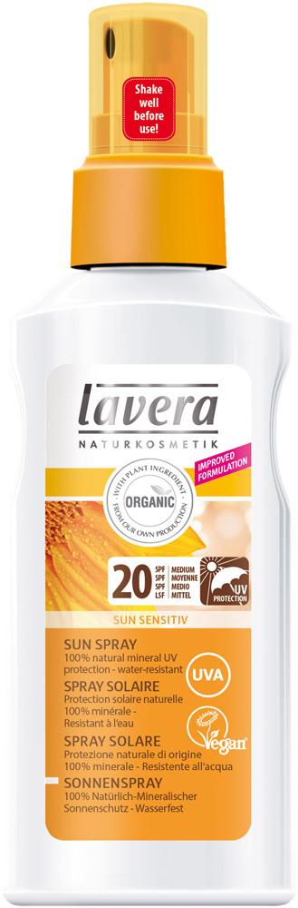 Lavera Organic Sun Spray SPF 20 Vegan - 125ml