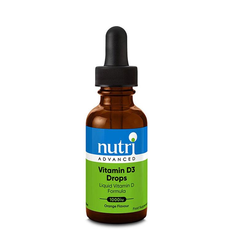 Nutri Advanced Vitamin D3 Drops 1000iu 30ml