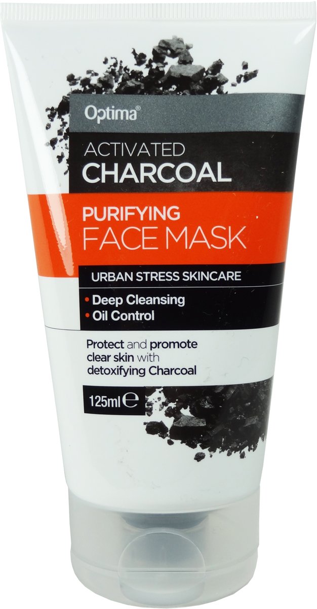 Optima Charcoal Face Mask 125ml