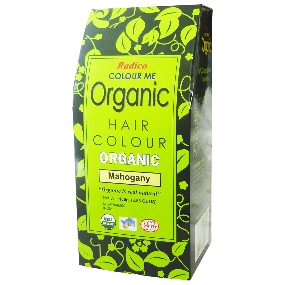 RADICO COLOUR ME ORGANIC NATURAL HAIR COLOUR MAHOGANY Beauty