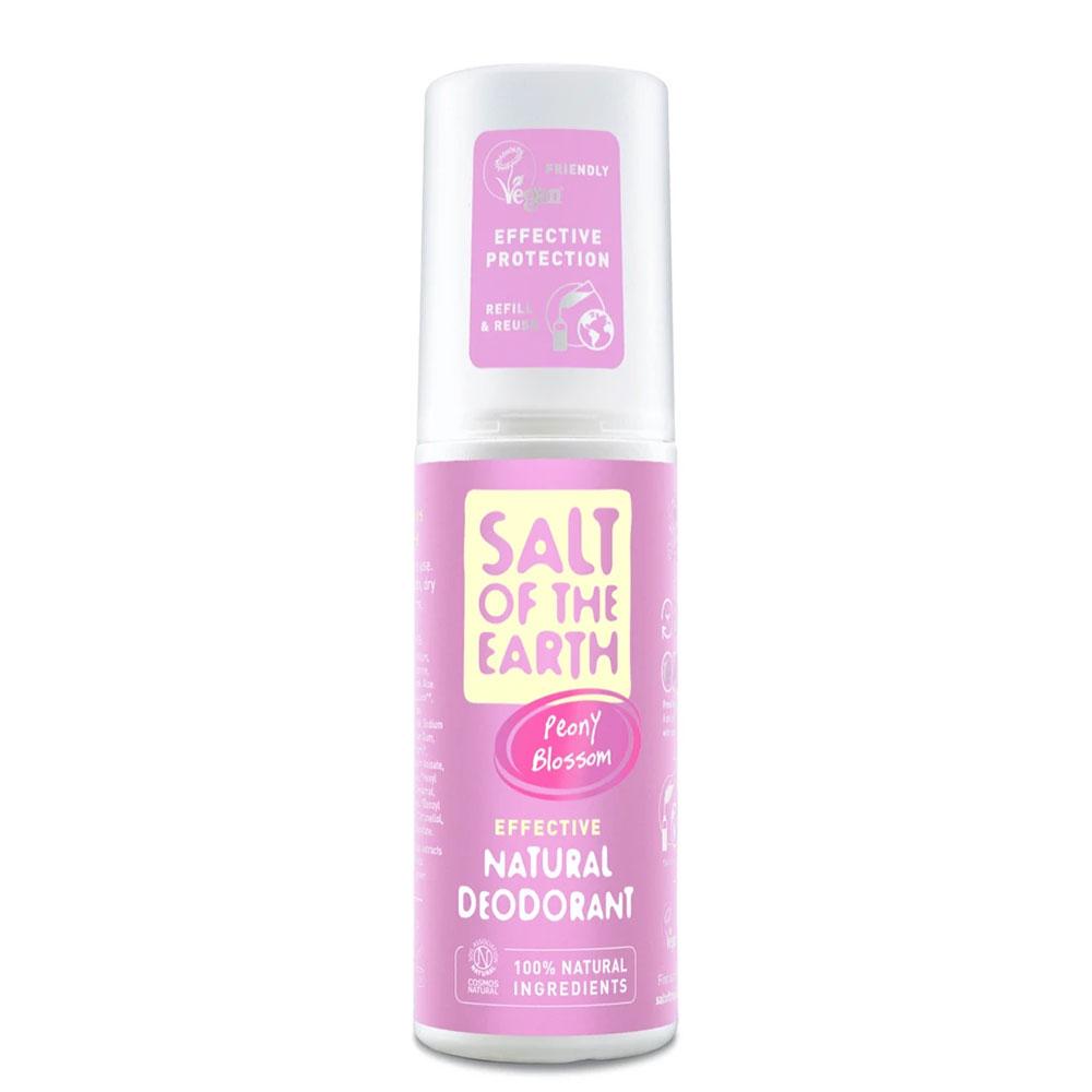 Salt of The Earth Peony Blossom Natural Deodorant Spray 100ml