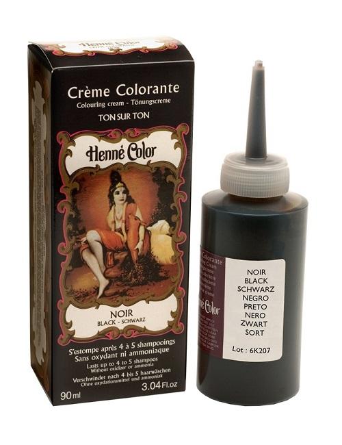 Henne Color Henna Hair Colouring Cream - Black 90ml
