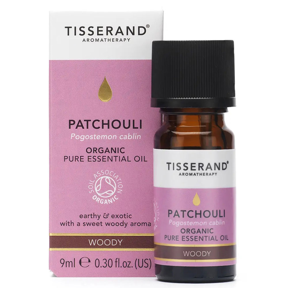 Tisserand Organic Patchouli Pure Essential Oil 9ml