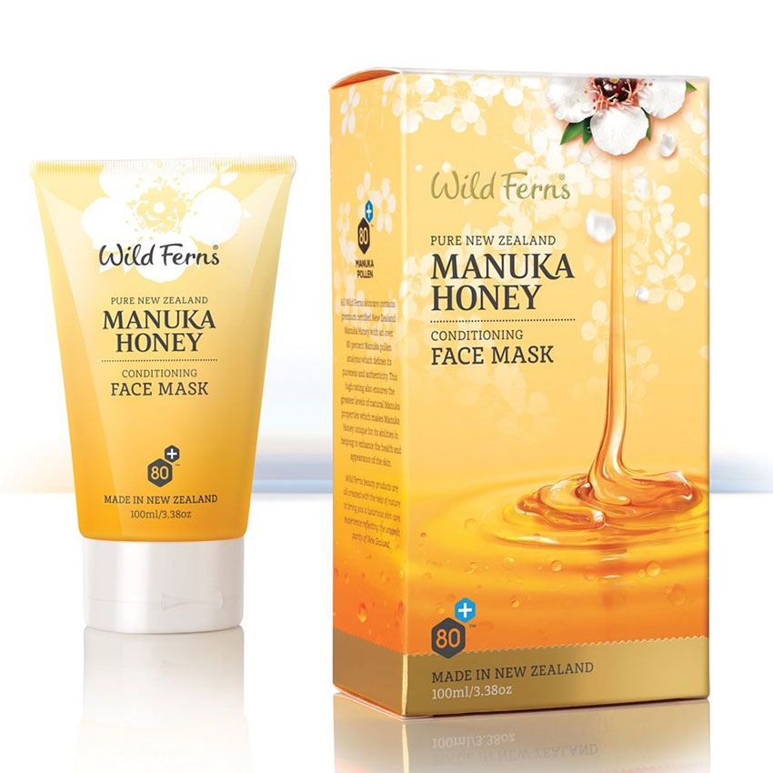 Wild Ferns Manuka Honey Conditioning Face Mask 100ml