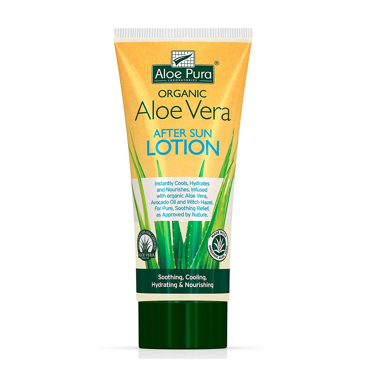 Aloe Pura Organic Aloe Vera After Sun Lotion 200ml