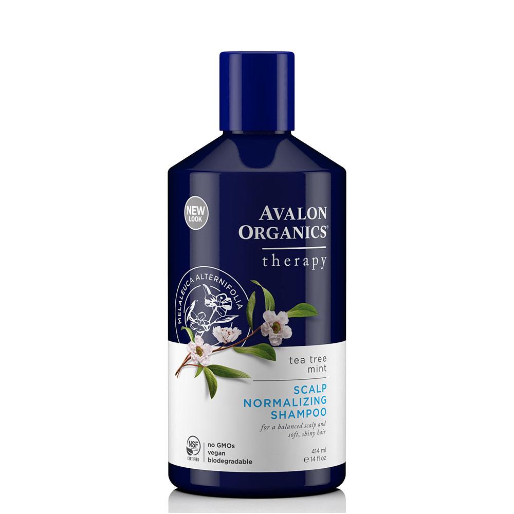 Avalon Organics Therapy Scalp Normalising Tea Tree Mint Shampoo 414ml