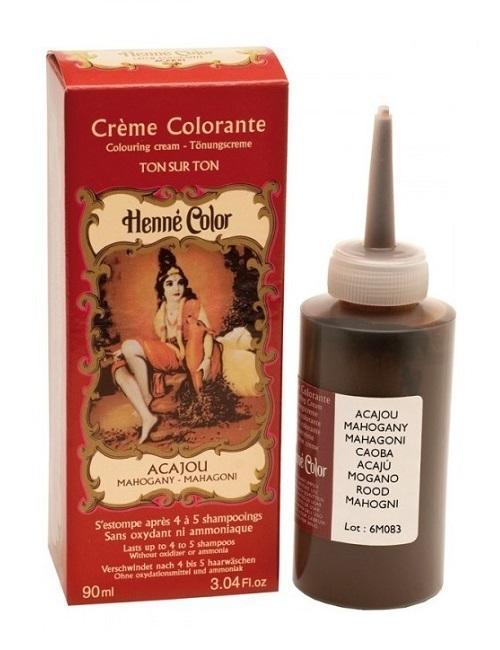 Henne Color Henna Hair Colouring Cream - Mahogany 90ml