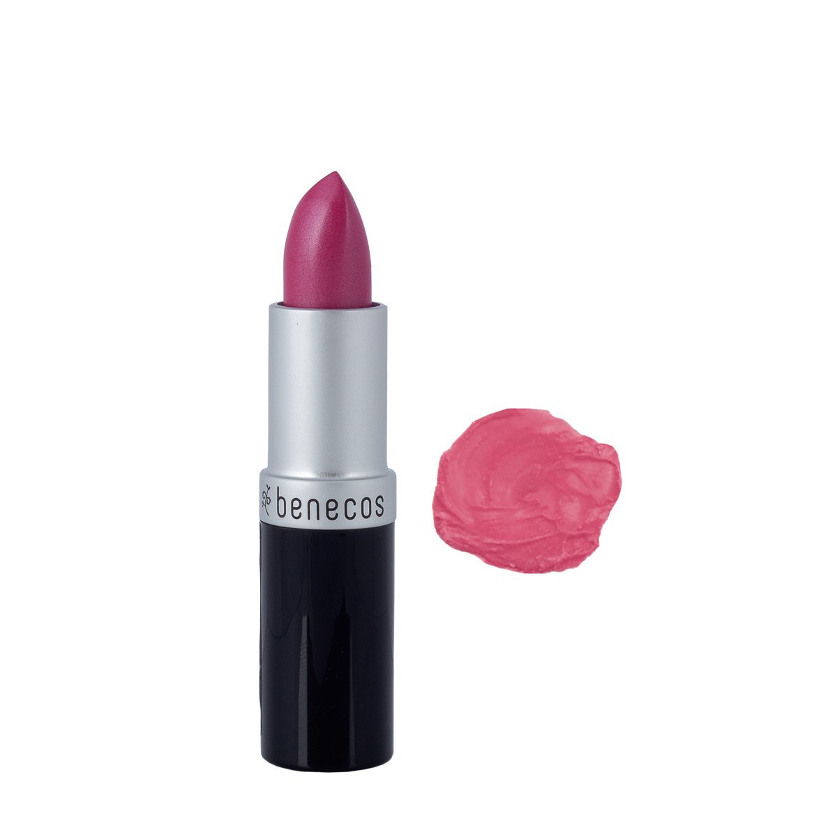 Benecos Natural Lip Stick - Hot Pink 4.5g