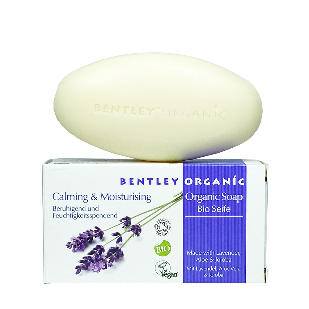 Bentley Organic Calming & Moisturising Soap Bar 150g