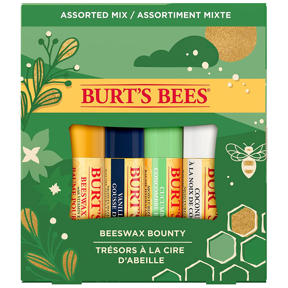 Burt's Bees Beeswax Bounty Assorted Mix Lip Balm Pack - mOrganics Beauty