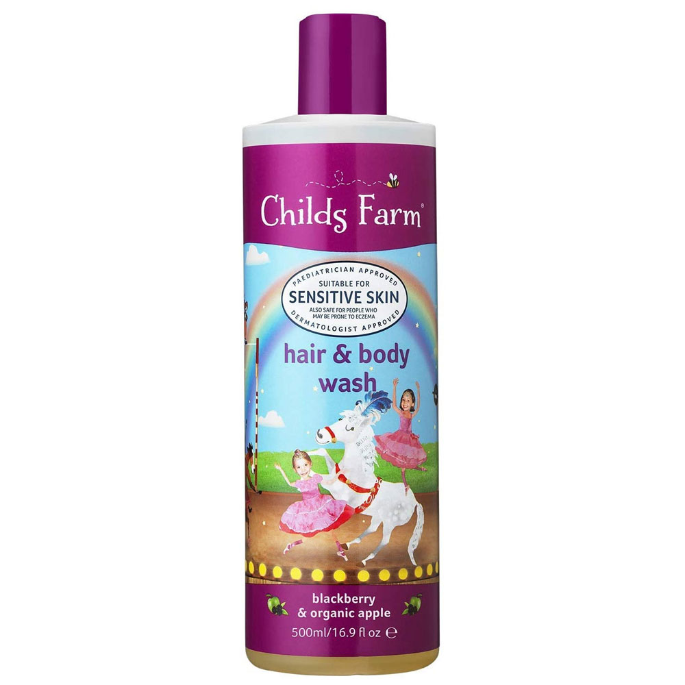Childs Farm Hair & Body Wash - Blackberry & Org. Apple 500ml