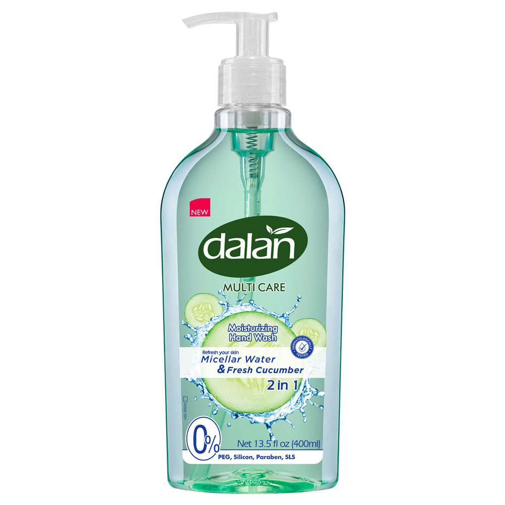 Dalan Multicare Liquid Soap with Micellar Water & Fresh Cucumber 400ml