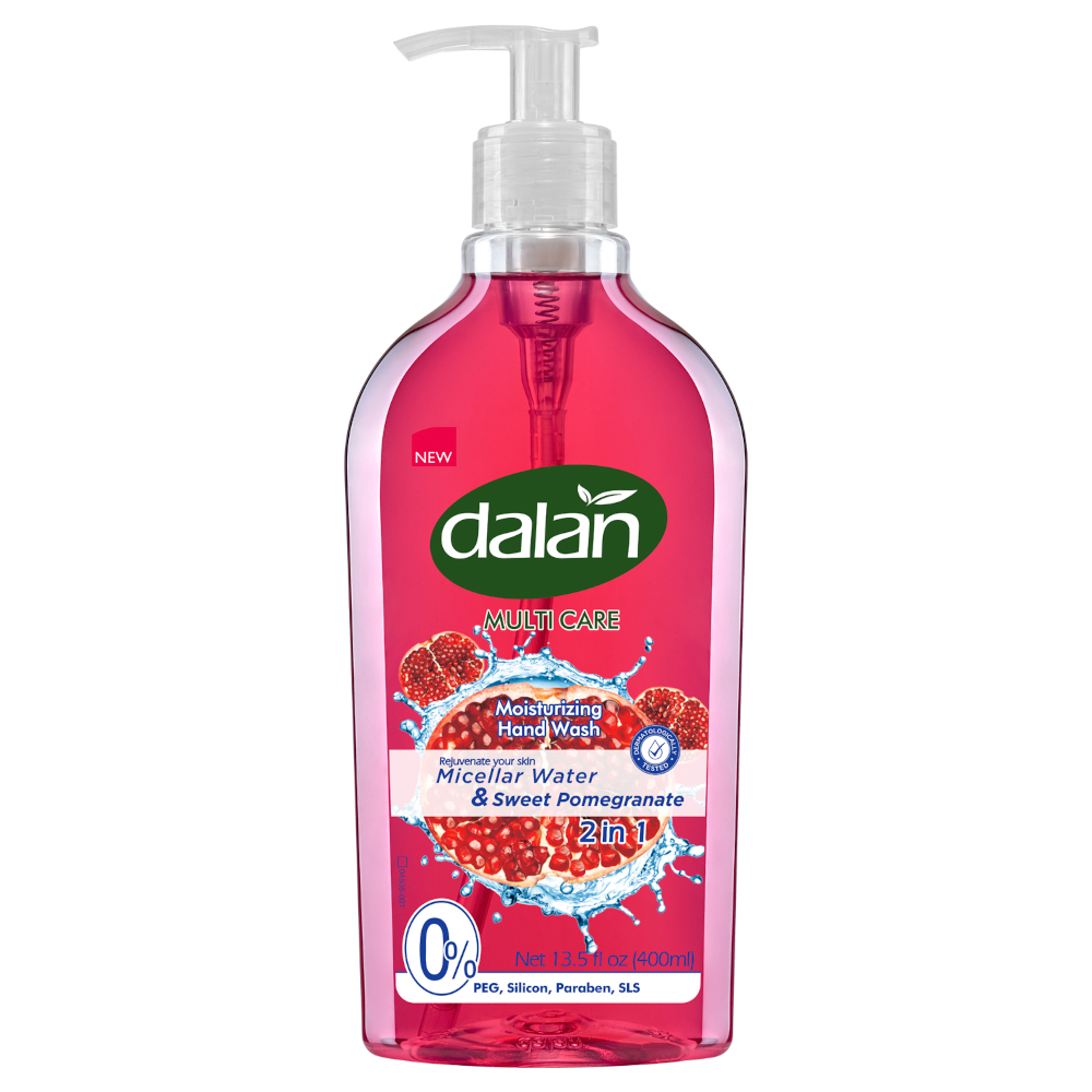 Dalan Multicare Liquid Soap with Micellar Water & Sweet Pomegranate 400ml