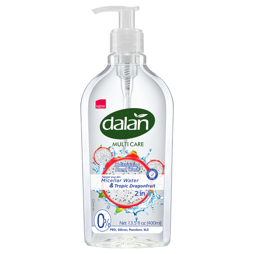 Dalan Multicare Liquid Soap with Micellar Water & Tropic Dragonfruit 400ml