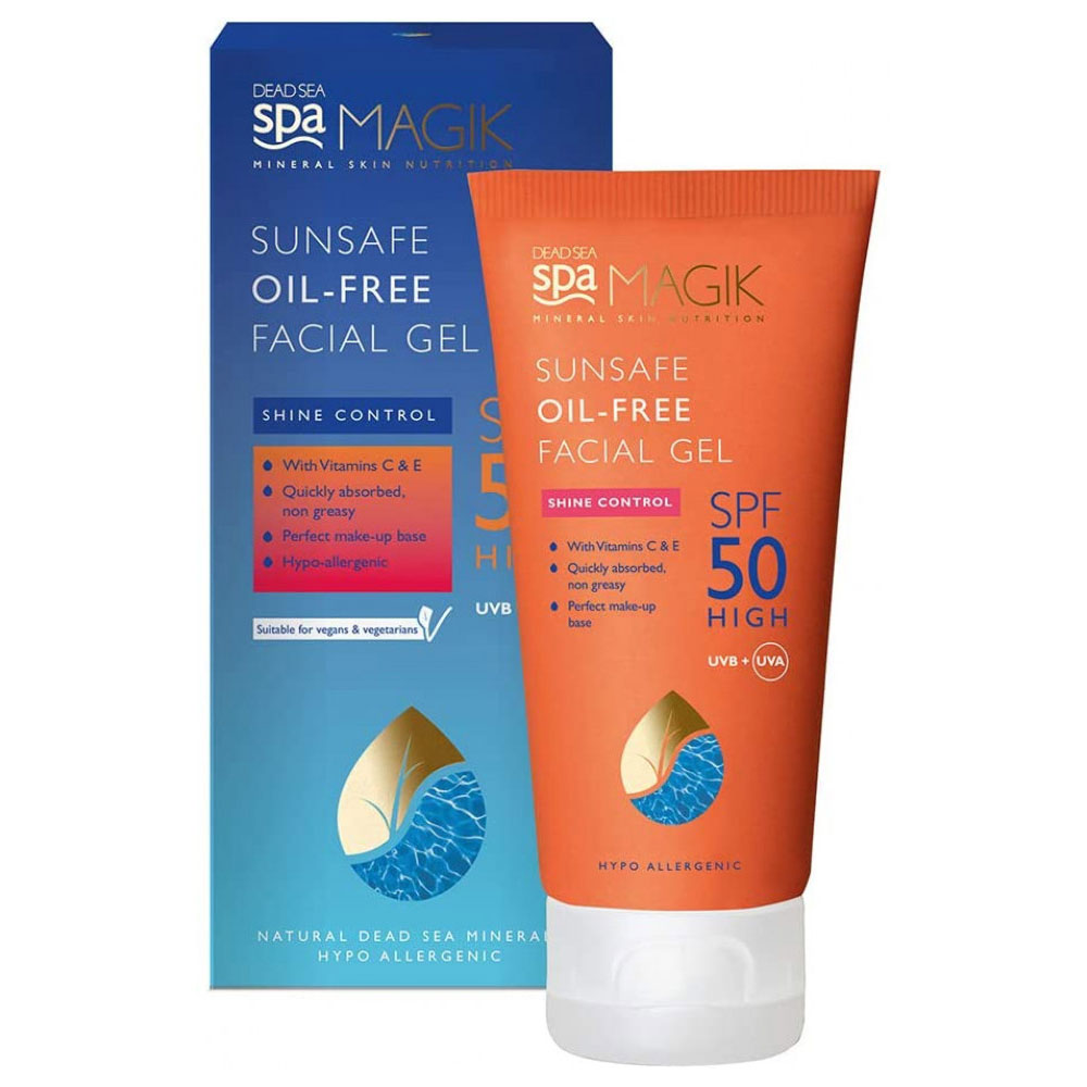 Dead Sea Spa Magik Sunsafe Oil-Free Facial Gel SPF50 50ml