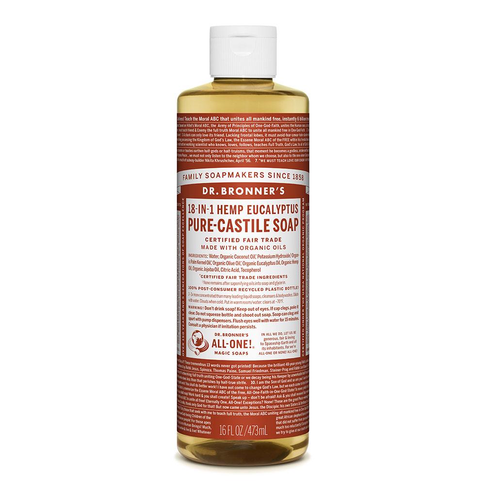 Dr. Bronner's Eucalyptus Castile Liquid Soap 473ml