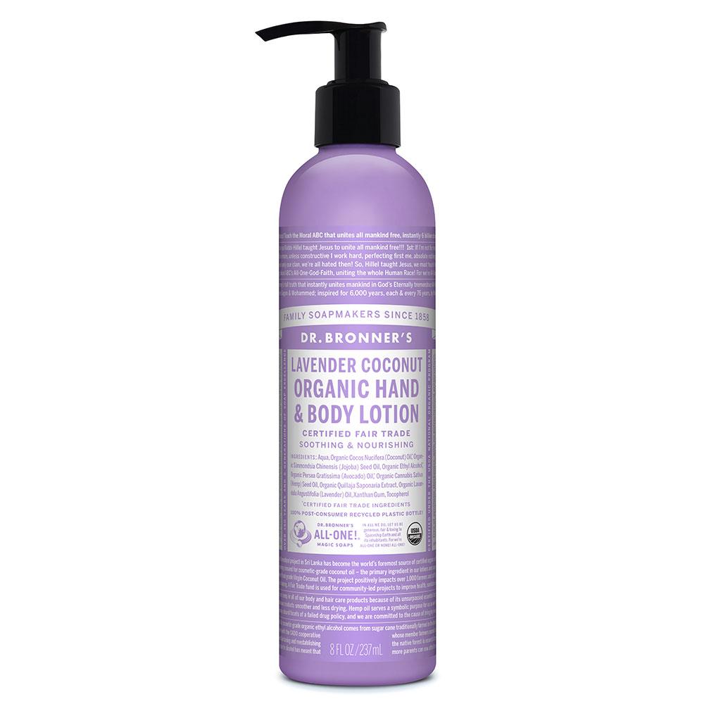 Dr. Bronner's Lavender Coconut Hand & Body Lotion 236ml