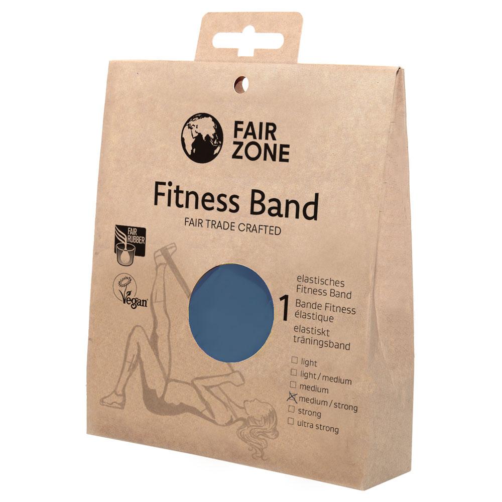 Fair Zone Fitnessband Medium/Strong (Blue)