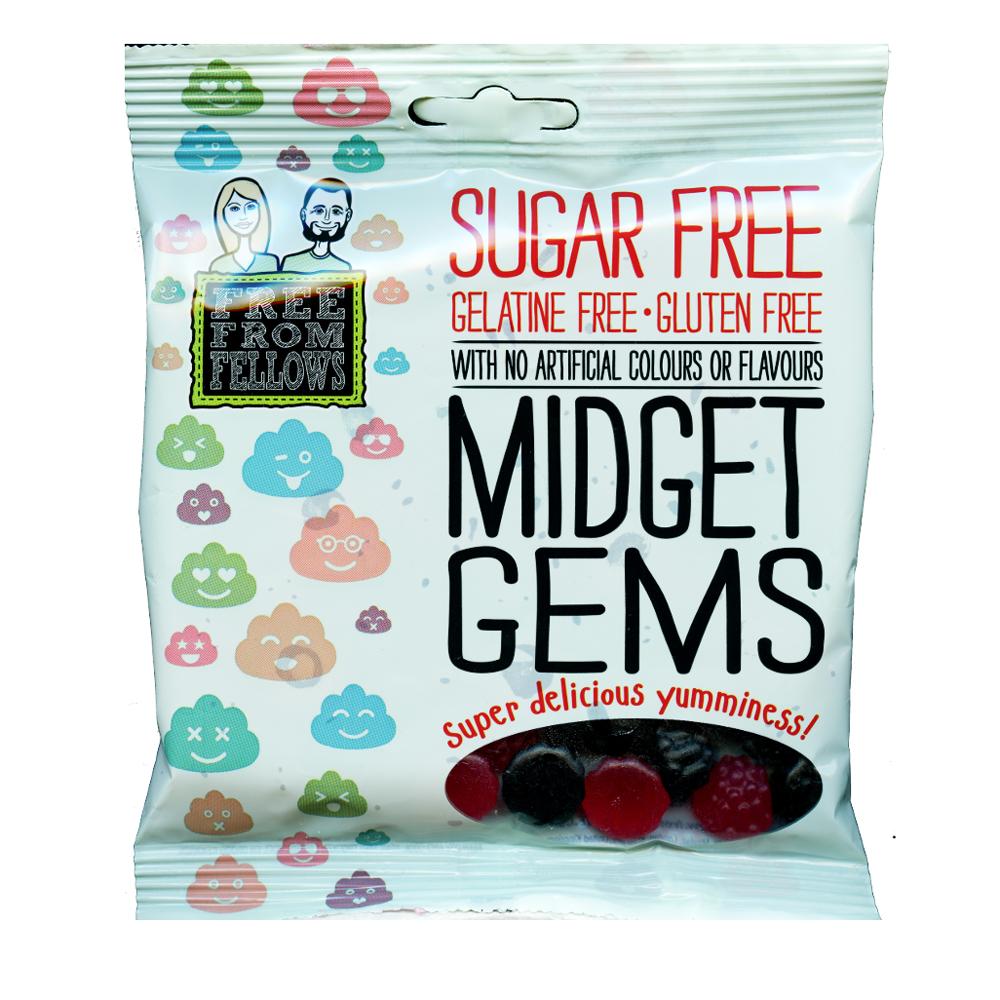 Free From Fellows Vegan Jellies Midget Gems 100g
