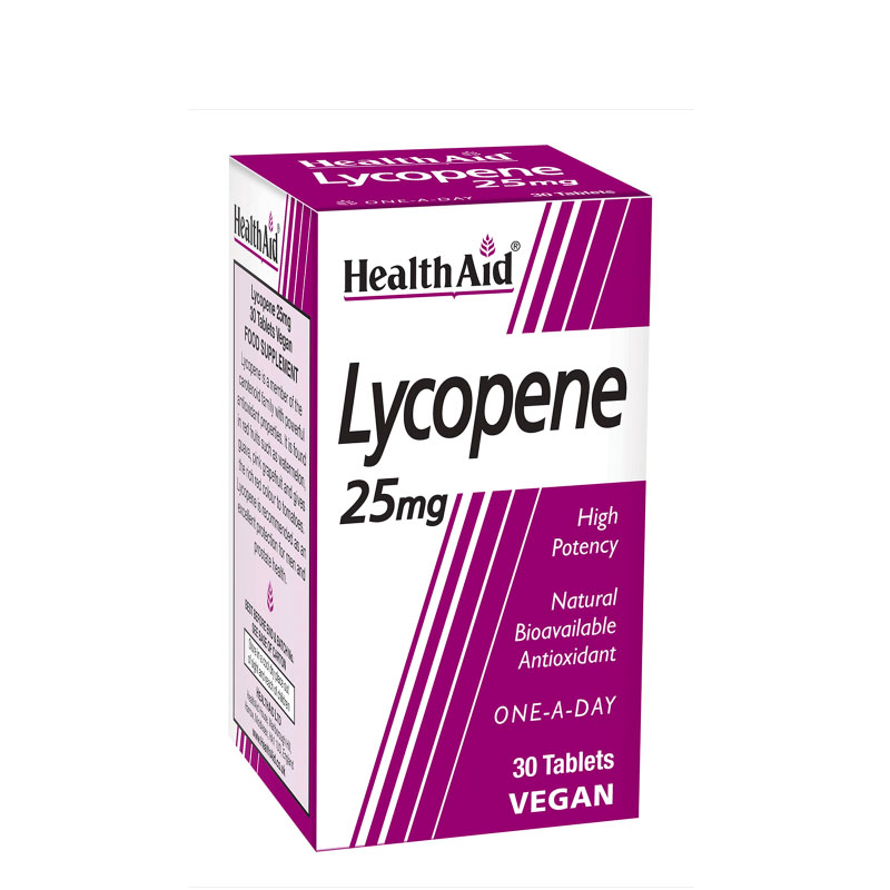 HealthAid Lycopene 25mg 30 Tablets