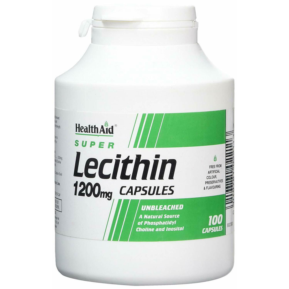 Healthaid Lecithin 1200mg 100 Capsules Beauty