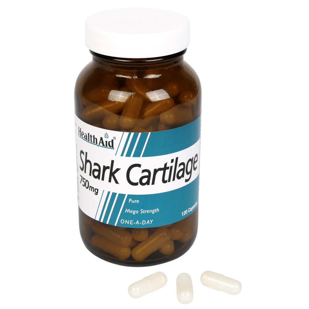 HealthAid Shark Cartilage 750mg 120 Capsules