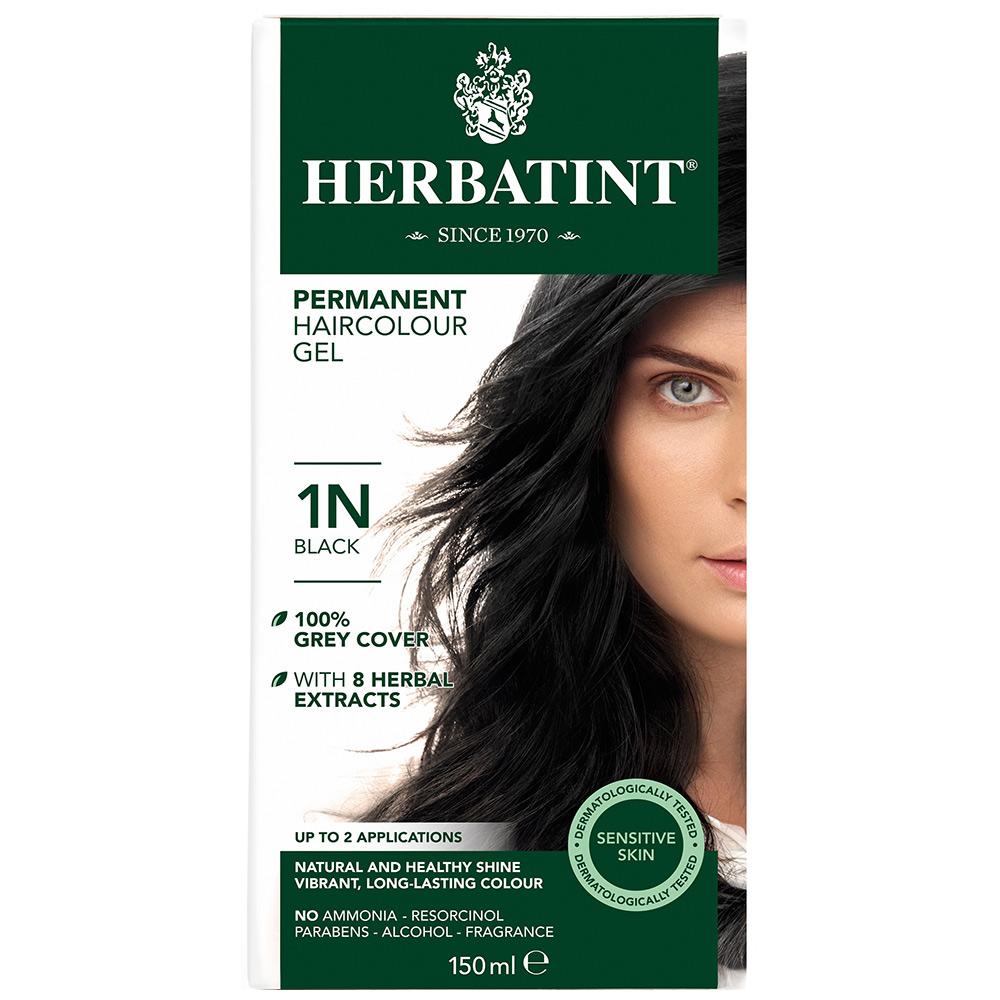 Herbatint Herbal Hair Dye Black 1N